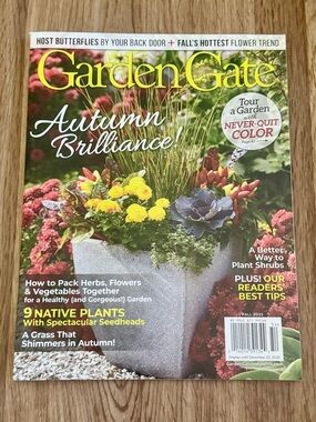 Garden Gate Magazine Fall 2025 Issue 184 Autumn Brilliance Gardening Guide